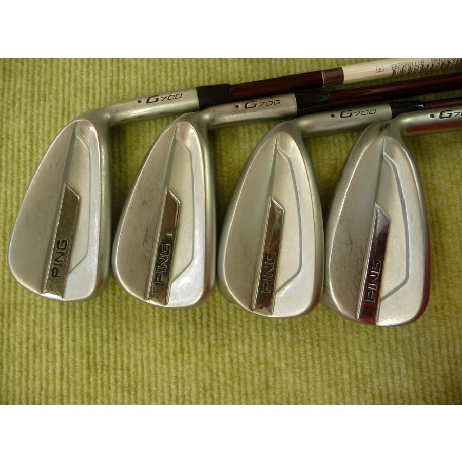 PING（ピン） G700 パワースペック アイアン 6I〜P.U.S 7本 FUBUKI (R