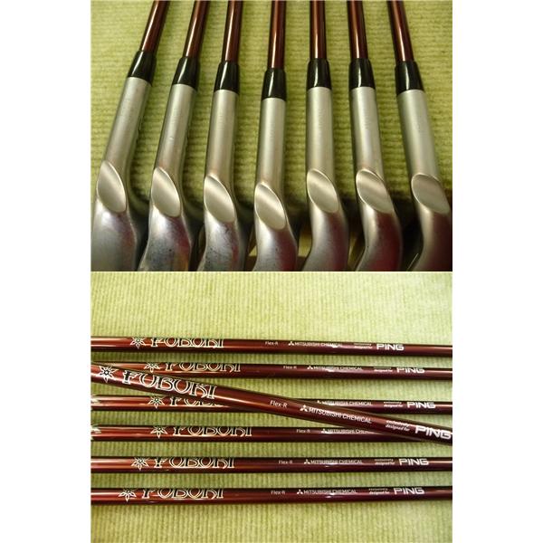 PING（ピン） G700 パワースペック アイアン 6I〜P.U.S 7本 FUBUKI (R