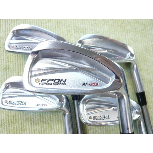 EPON☆エポンAF-303 アイアン 5本セット (6I-PW) スチールファイバー  