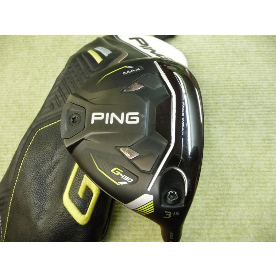 PING G430 3w フェアウェイウッド 15度 ピンツアークローム 65s 中古