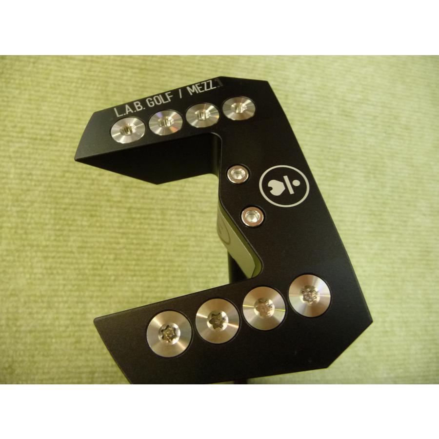 中古良品☆ラブゴルフ L.A.B GOLF MEZZ.1 (メッツワン) 34インチ パター LAB センターシャフト セミオートマチック　　 *MP@1*Q*044の画像