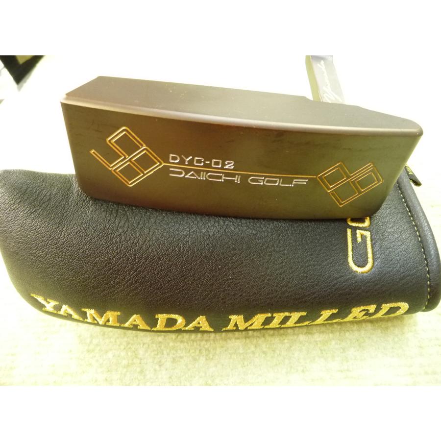 山田パター 中古良品☆山田パター工房 第一ゴルフ コラボ DYC-02