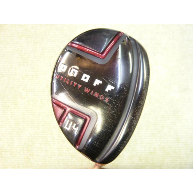 onoff Utility Wings ユーティリティ U4 20度 AKA オノフ☆ONOFF UTILITY WINGS 赤 (2022) U4【20度】ラウネ RAUNE