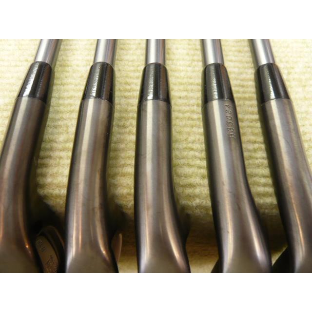 日本限定☆EPON エポン AF-707 BK アイアン 5本セット (6I-PW) NEW MCI
