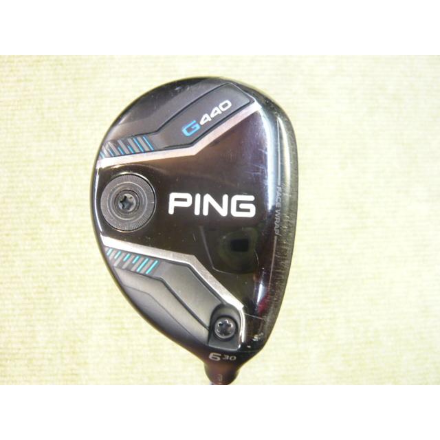 超美品PING G440 ハイブリッド　6U 30° G440 ピン☆PING ハイブリッド U6【30度】ALTA J CB BLUE カーボン(S