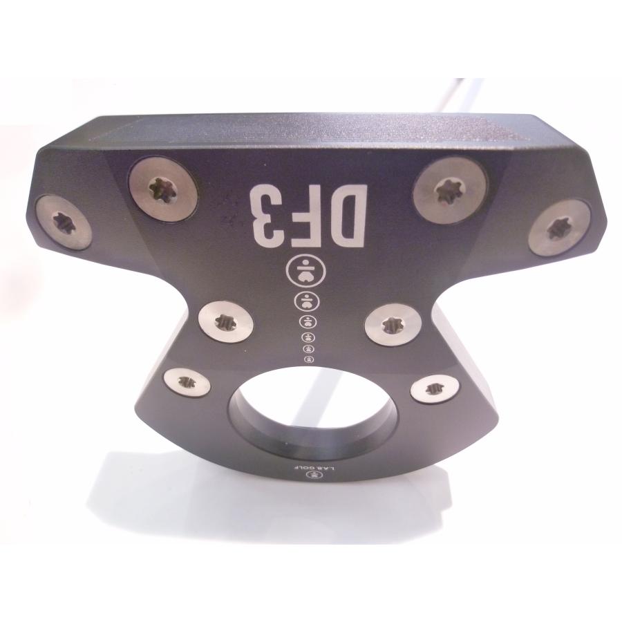 ほぼ未使用 ヘッドカバー付 L.A.B. GOLF ラブ ゴルフ DF3 パター 34