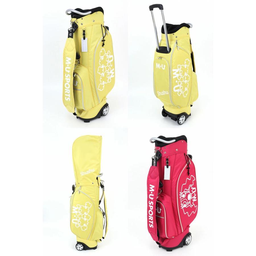 26【新品未使用】 アウトレット特価 ★ MUスポーツ ローリングソール キャディバッグ / 703H6152 / イエロー ★ 新品 / 未使用品　　 *MP@1*S*011 【AA2971477414】(14900円)
