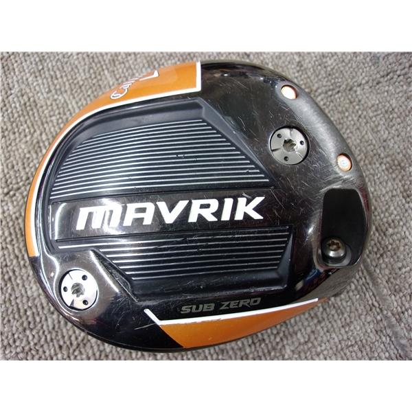 大特価❗️キャロウェイMAVERICKサブゼロ9.0度ドライバーヘッド＆カバー MAVRIK（キャロウェイゴルフ） 訳あり超特価 / ヘッド単品 ☆ MAVRIK