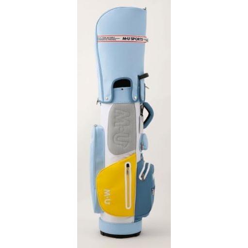 エムユースポーツマルチニュアンスカラー キャディバッグ レディース　未使用‼️ アウトレット特価 ☆ MUスポーツ / マルチニュアンスカラー