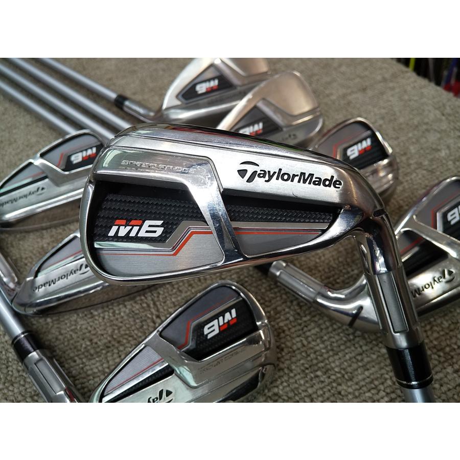 テーラーメイドM6アイアンセット7本フブキTM6（R）／初心者推奨