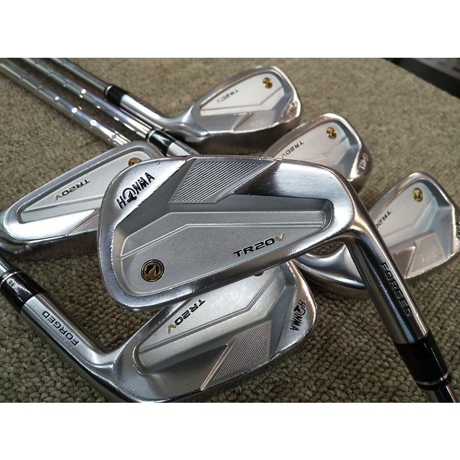 美品　HONMA TR20V アイアン 5-10 ６本セット　純正モーダス　S セール・アウトレット】ツアーワールド TR20 V アイアン(6本セット