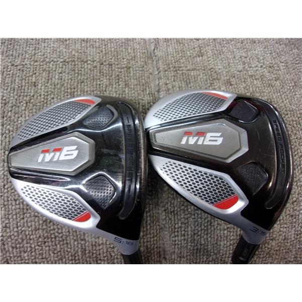 【名器】テーラーメイド M6 フェアウェイウッド 3W 5W 7W フブキ SR M6 2本セット ☆ フェアウェイウッド ( 3W / 5W ) FUBUKI TM5 (SR