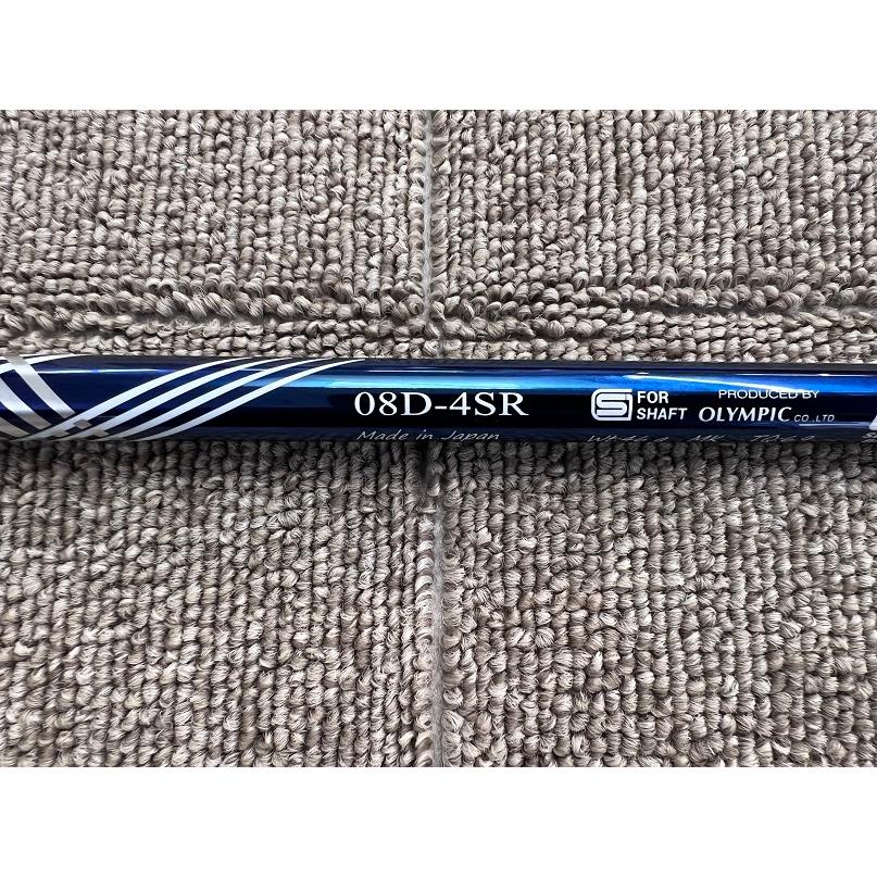 154 デラマックス　08D 4SR キャロスリーブ付　ドライバー用 オリムピック（OLYMPIC） 即決◇ピンスリーブ付◇最高峰のしなり戻り