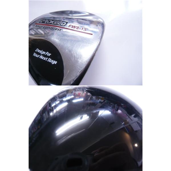 【匿名】PRO-AM CONQUEST 『コンクエスト』15.3ポンド 未穴あけ MAJESTY（マジェスティ） コンクエスト (2022 CONQUEST) 単品アイアン