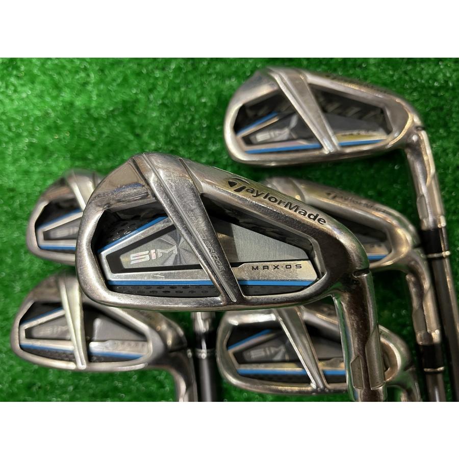 SIM MAX OS アイアンセット（６本:6I〜AW）-