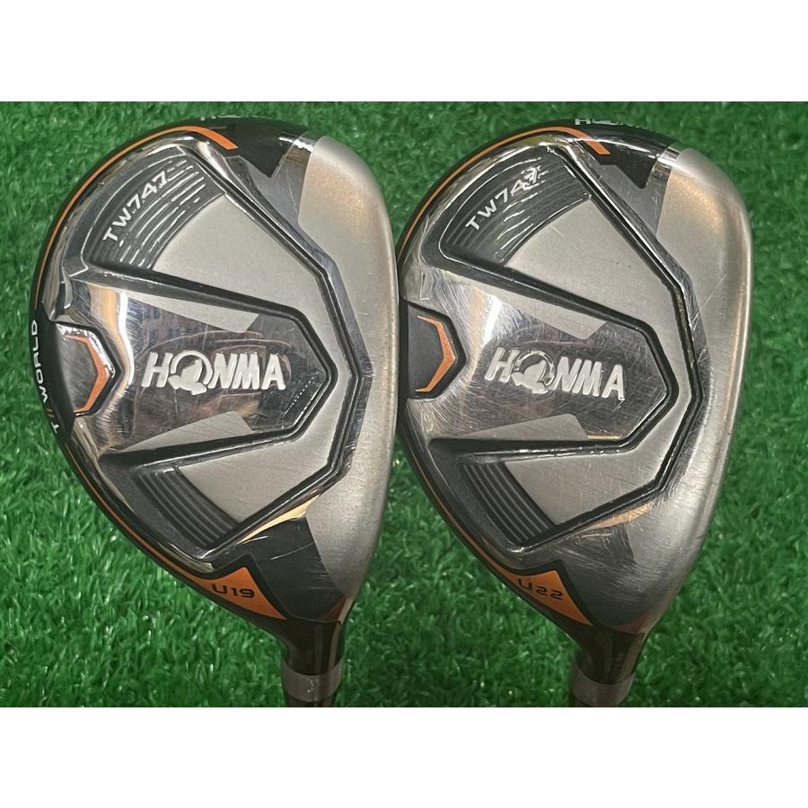 ユーティリティ ツアーワールド TW-747 U19/U22 2本セット NSプロ 