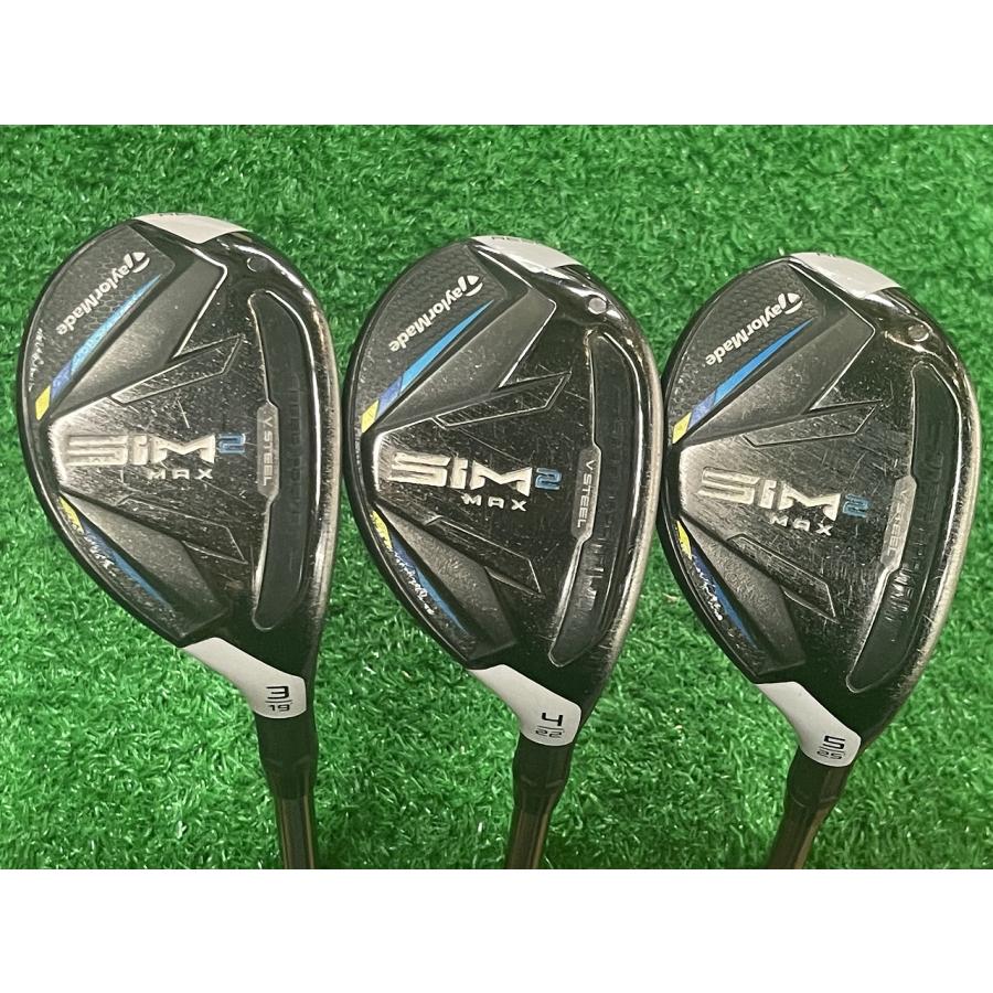 シム2マックス レスキュー U3[19]/U4[22]/U5[25] 3本セット アッタス  