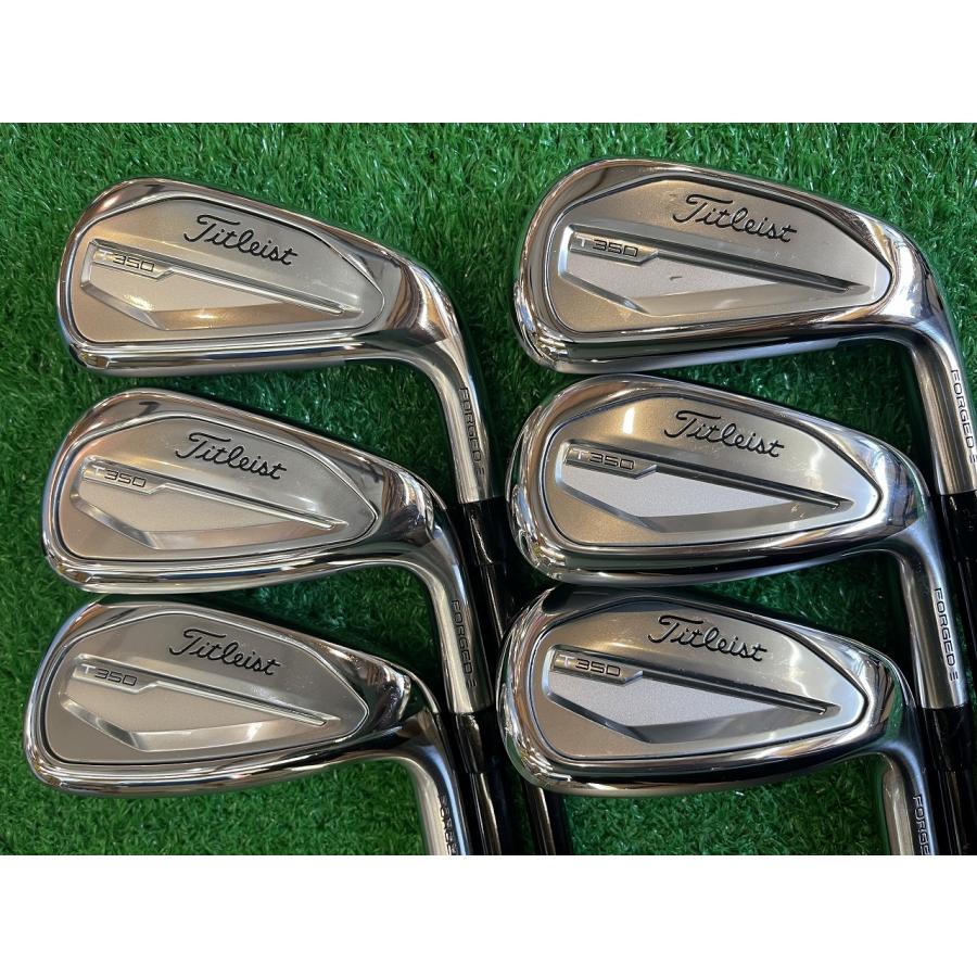 タイトリスト　T350 2023 6〜PW.48 6本　テンセイ　AM2 R T-Series T350 アイアン 6I〜PW,48 6本セット テンセイAVレッド