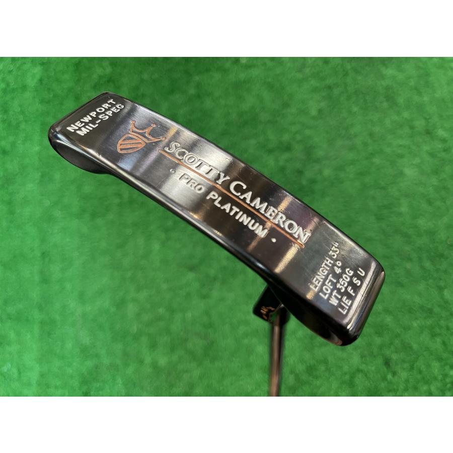 【希少】スコッティキャメロン プロプラチナム　ニューポート　ミルスペック SCOTTY CAMERON スコッティキャメロン ニューポート プロ