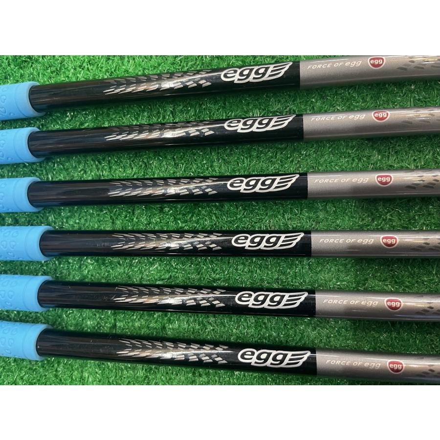 egg レディース エッグアイアンPC 7I〜PW,AW.AS 6本セット 純正