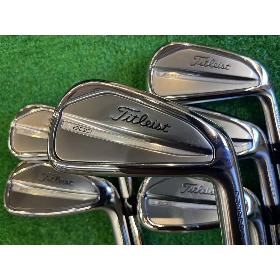 【ほぼ新品】2023 タイトリスト T200 アイアン6本（5-PW） セット T-Series T200アイアン 2023 5I〜PW 6本セット NSプロ モーダス3
