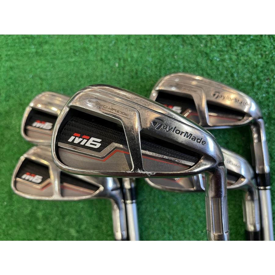 テーラーメイド M6 5I-PW FUBUKI TM6 S M6 訳ありPWなし M6アイアン 5I〜9I 5本セット フブキTM6 (S