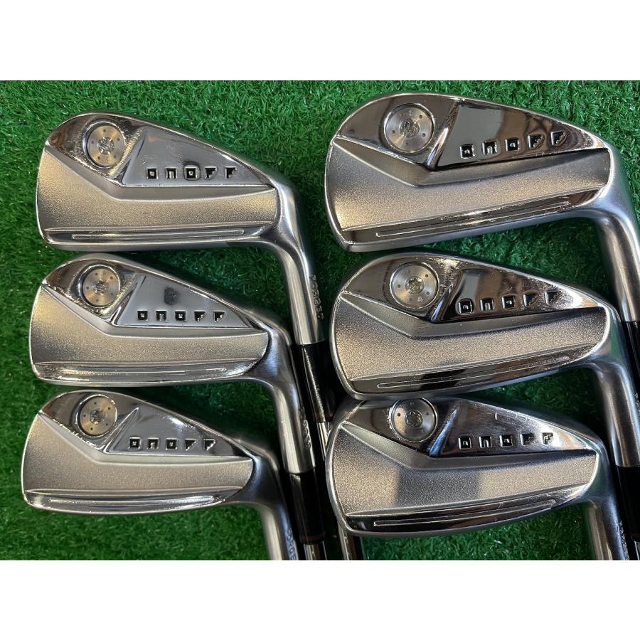 オノフ KURO 2024フォージド 6本5-Pモーダス115 美品 KURO（オノフ） カスタム品 オノフ フォージドクロ 5I〜PW 6本セット