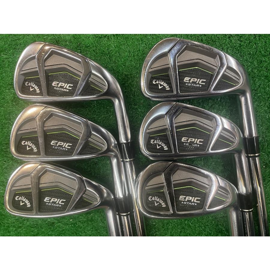 Callaway EPIC STAR アイアン6本セット 5I〜PW GBB EPIC エピックスターアイアン 5I〜PW 6本セット NSプロ ゼロス8 (S