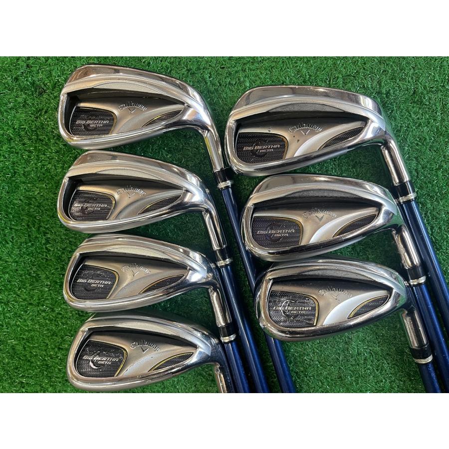 ビッグバーサベータアイアン 6I〜PW,AW,SW 7本セット GP for BIG BERTHA (R) キャロウェイ beta iron callaway ■*MP@1*V*087の画像