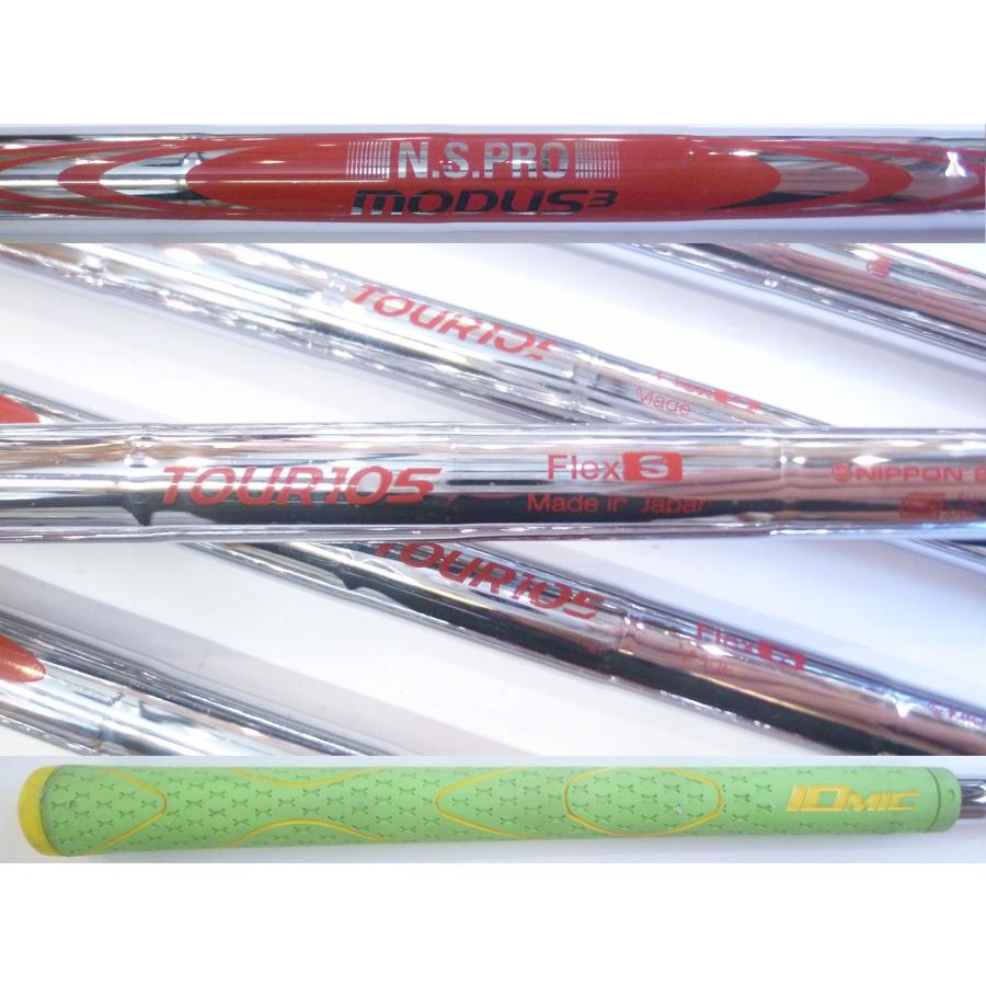 中古FOURTEENフォーティーンGelong DゲロンディーIX-001アイアンN.S.PRO MODUS3 TOUR 105【S】5I〜9I.PW.P/A(7本セット)*MP@1*V*223の画像