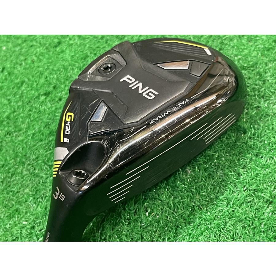 Ping ピンG430ハイブリッド3U 19° ヘッドのみ　純正カバー付き G430 ユーティリティヘッド G430ハイブリッド U3[19] ヘッドカバー付
