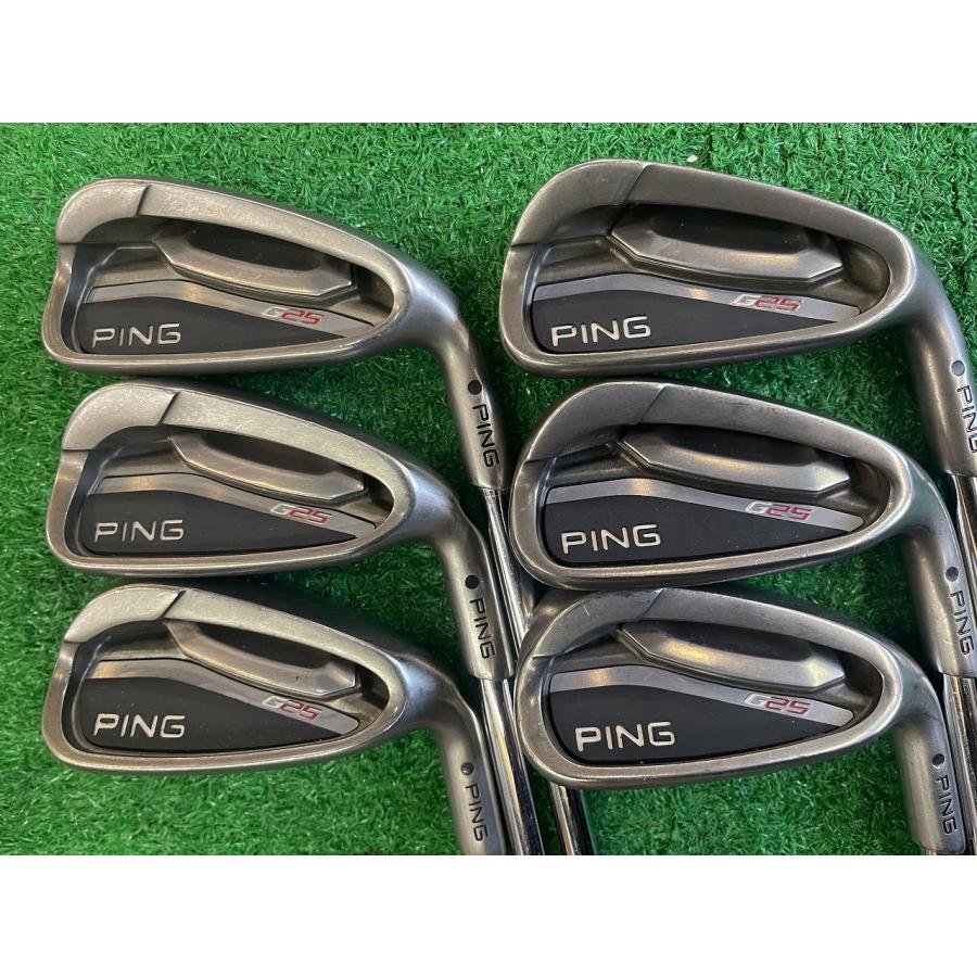 PING G25 アイアンセット 5-9 W 6本セット PING G25 アイアン P,9,8,7,6,5 6本セット 【公式通販】