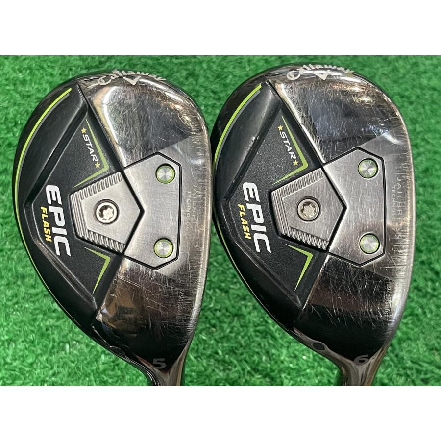 EPIC（Callaway） エピックフラッシュスター U5[23]/U6[26] 2本セット 