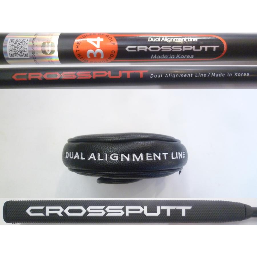 ゴルフ クロスパット CROSSPUTT ステルス2.0 パター 34インチ