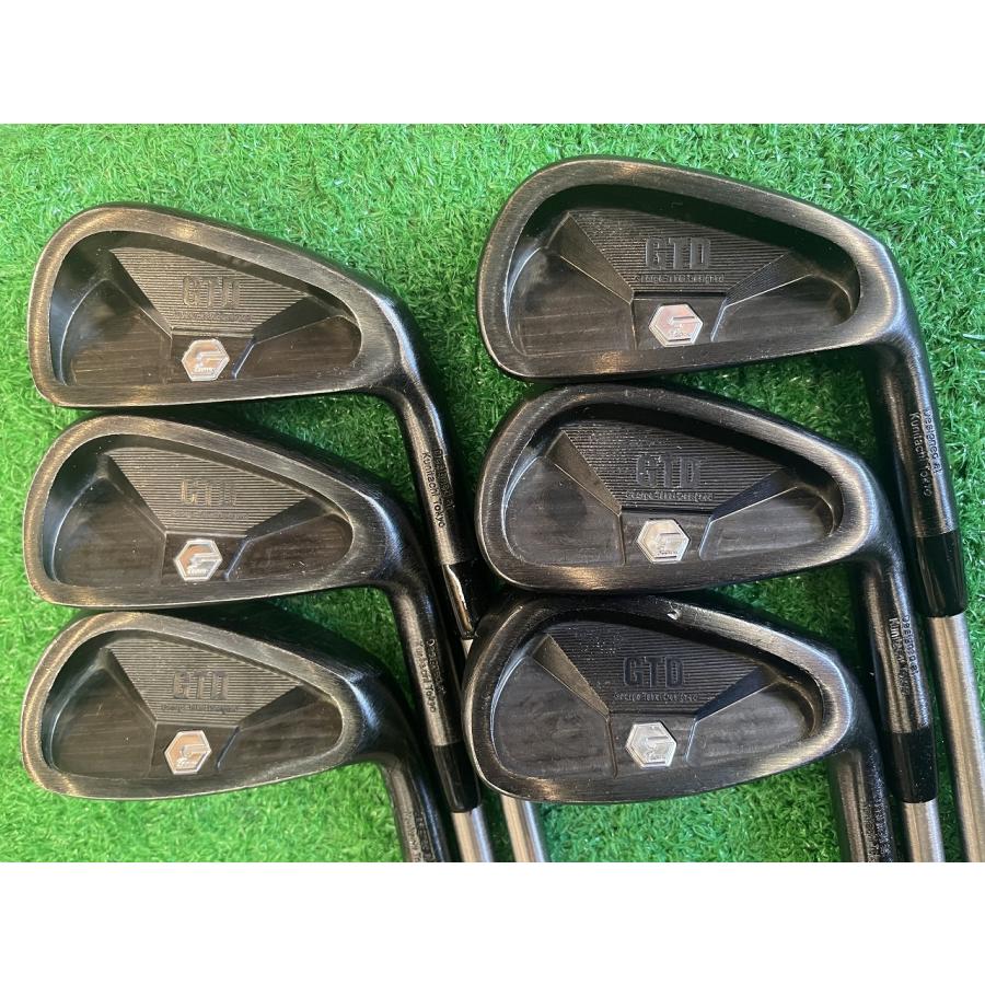 GTD CNCフォージドブラックアイアン 5I〜PW 6本セット スチール