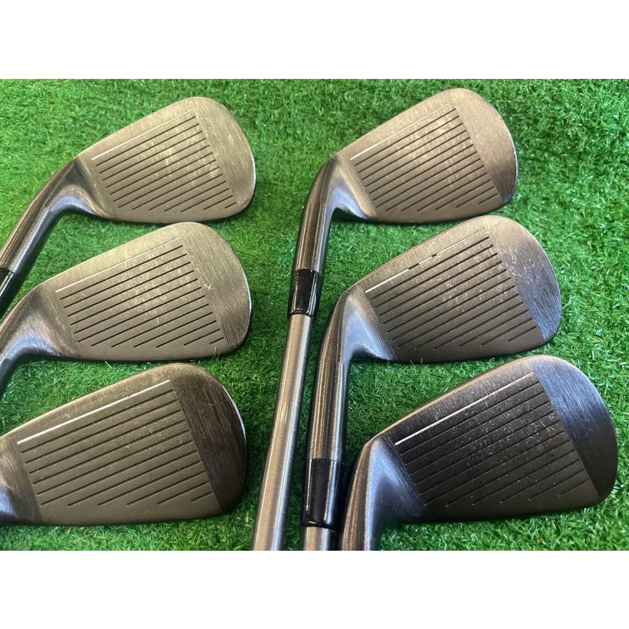 GTD CNCフォージドブラックアイアン 5I〜PW 6本セット スチール 