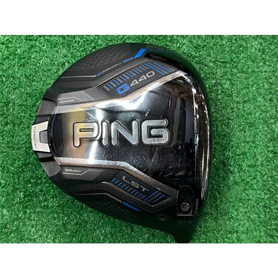 PING G440 LST ドライバー 10.5° ヘッド+カバー、ウェイト G440 G440LSTドライバーヘッド 1W[10.5] ピン ヘッドカバー/ウェイト付