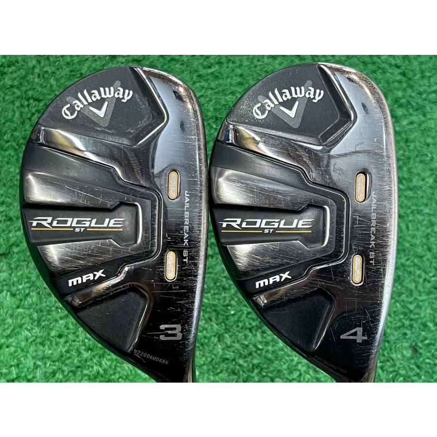 ROGUE ST ローグSTマックス UT U3[18]/U4[20] 2本セット ベンタス for