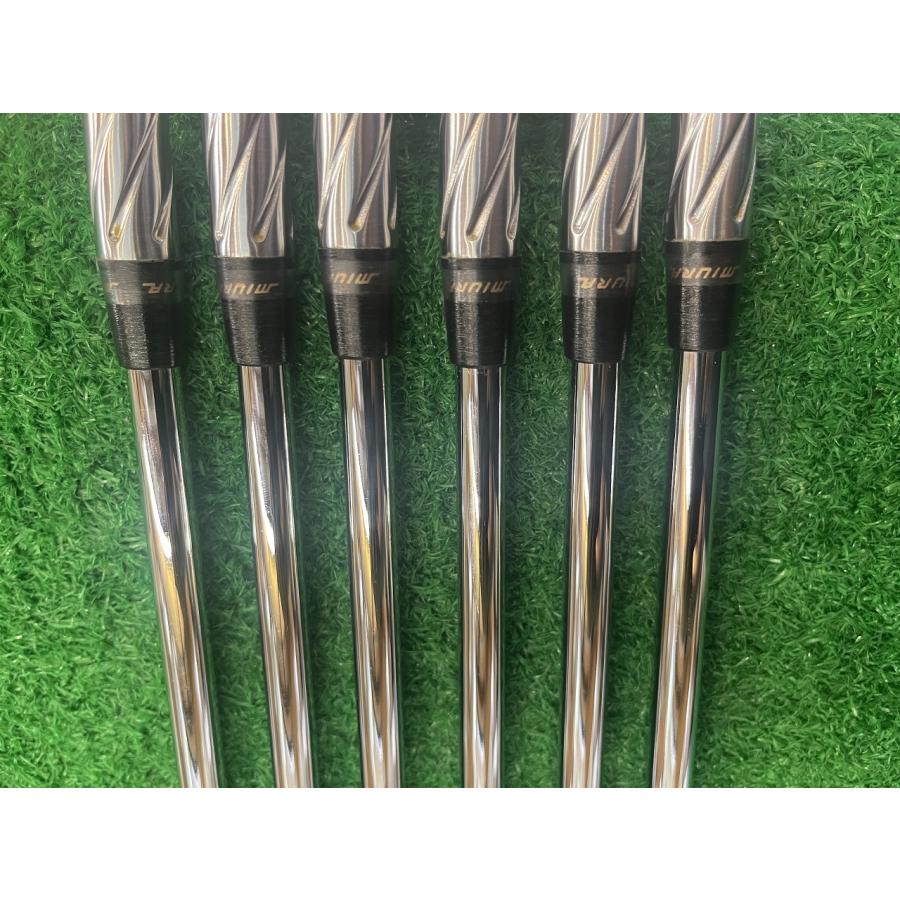 k*0様 超希少 ミウラ TC-101 5〜PW 6本 DGツアーイシュー MI MIURA（三浦技研） 限定300完売ヘッド TC-101純鉄アイアン 5I〜PW 6本