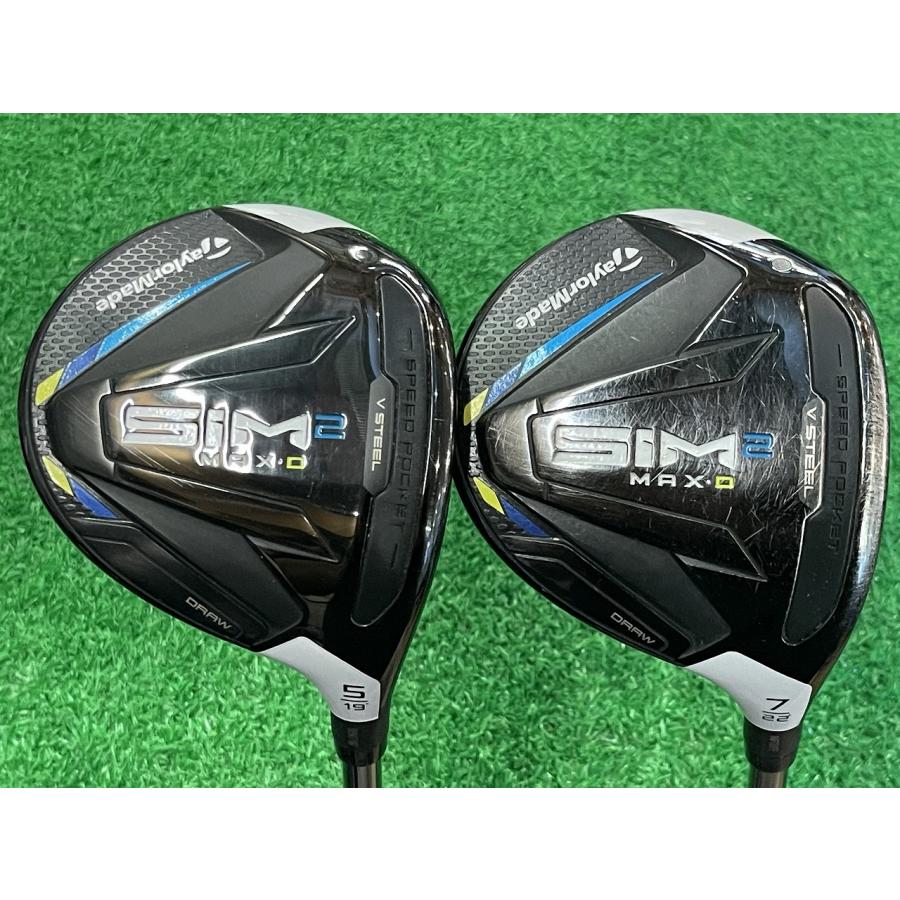 SIM2 シム2マックスDフェアウェイウッド 5W[19]/7W[22] 2本セット