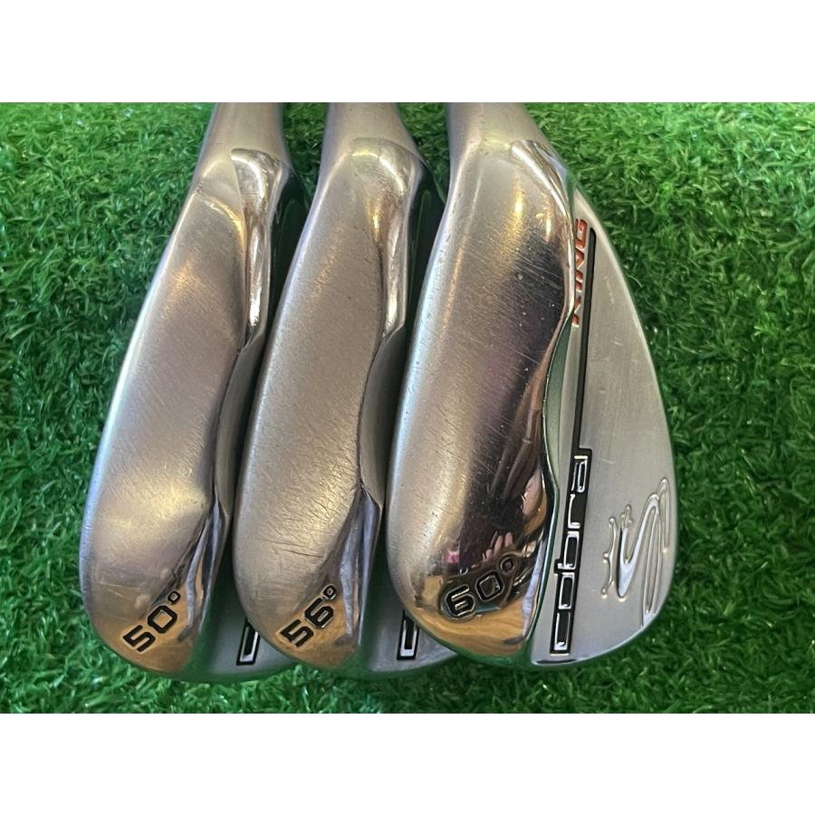 Cobra KING ウェッジ 3本セット 52度 56度 60度 KING（COBRA） キングウェッジ 50/56/60 3本セット NSプロ 950GH (S