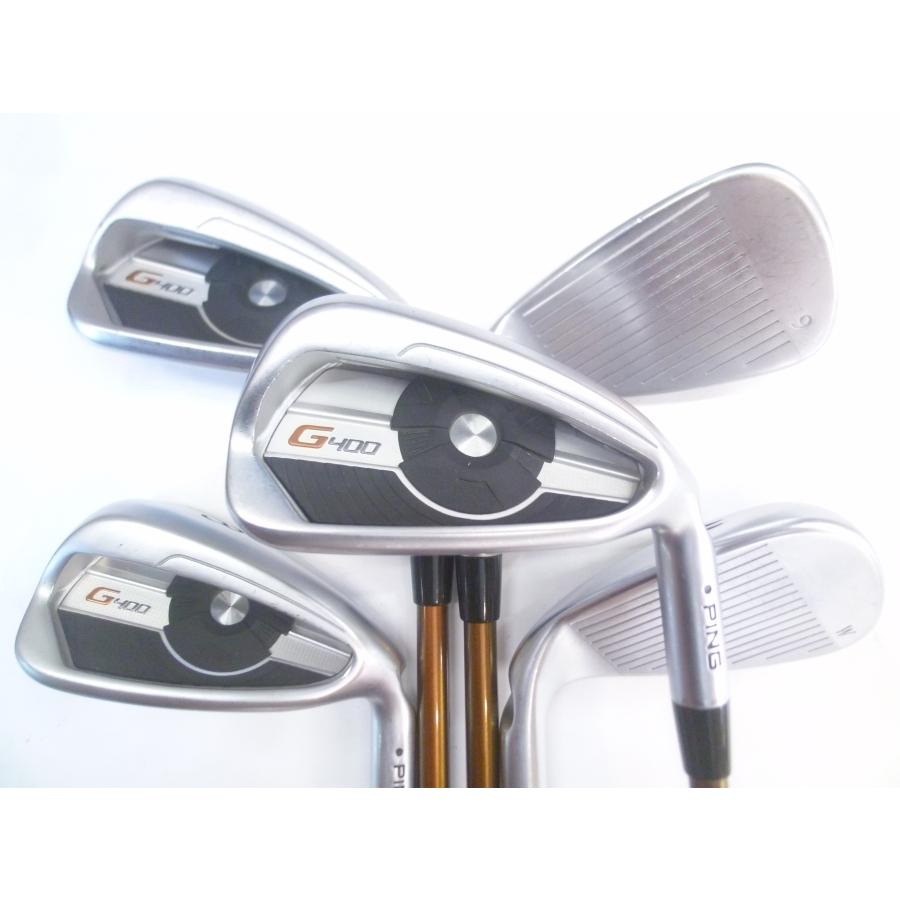 中古 PING ピン G400アイアン 純正ALTA J CBカーボン【R】6I〜9I.W(5本