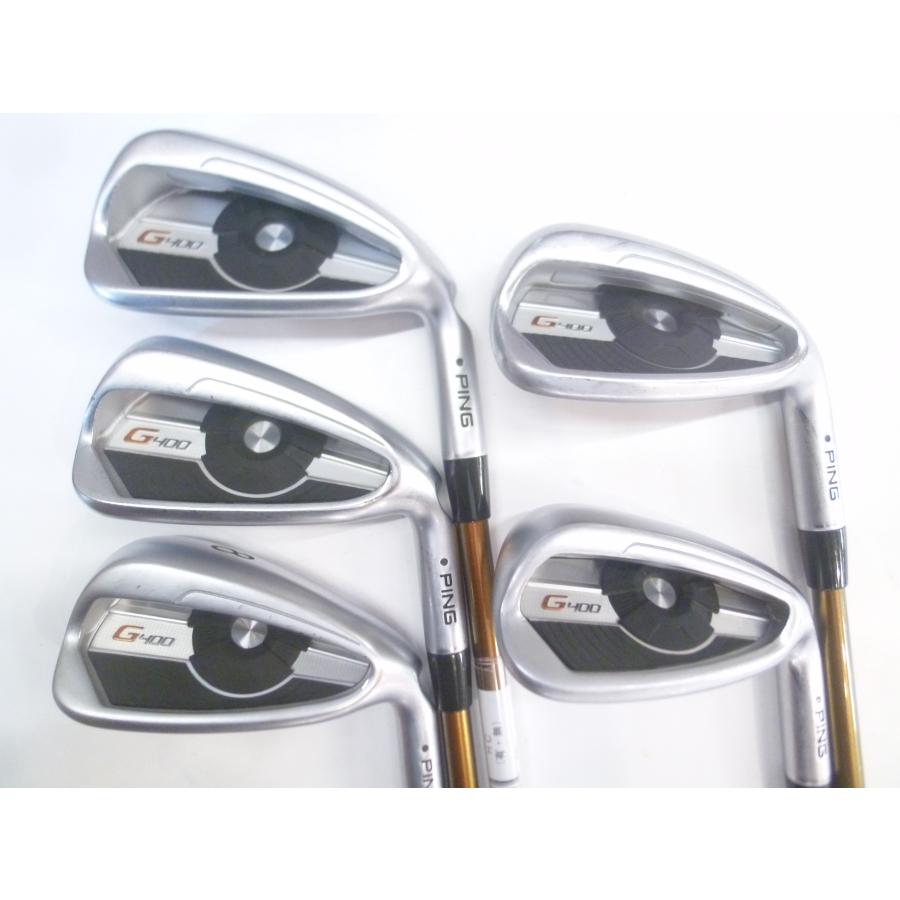 中古 PING ピン G400アイアン 純正ALTA J CBカーボン【R】6I〜9I.W(5本