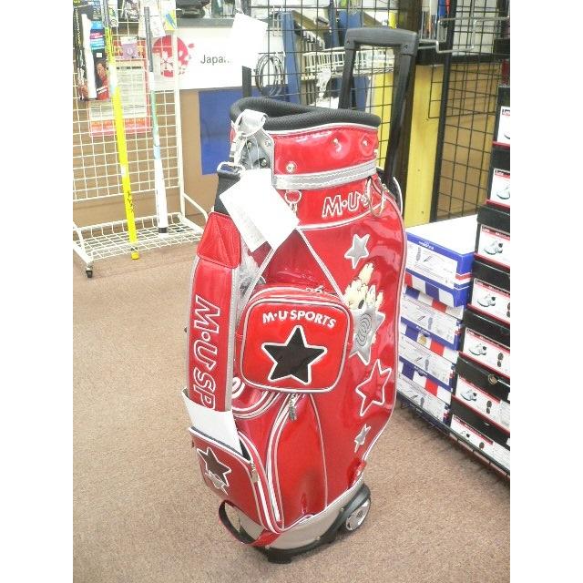 アウトレット 特価 未使用m U Sports Muスポーツ703p7150a キャディバッグred ローリングソール X 正規逆輸入品 Mp 1 レッド 223 キャスター付き