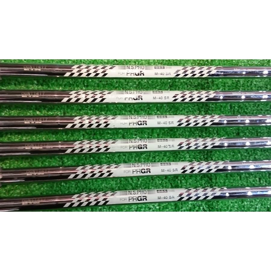 PRGR アイアンセット PRGR（プロギア） 中古 01 アイアン 純正 N.S.PRO 085 SPEC STEEL III