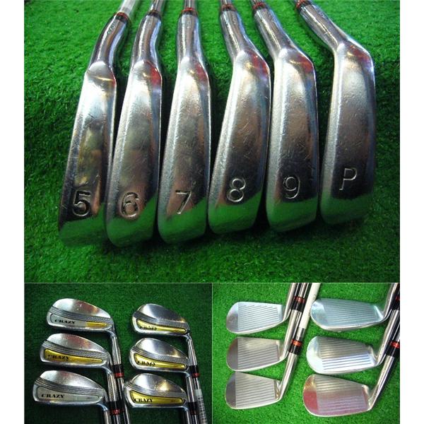 クレイジー エアー アイアン CRAZY AIR IRON DOT ONE 5I〜PW 6本セット KBS TOUR120 (S) *MP@1*L*050の画像