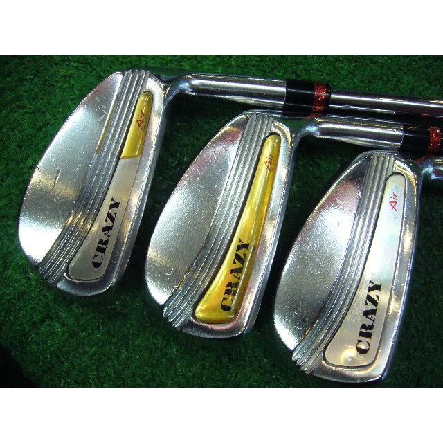 クレイジー エアー アイアン CRAZY AIR IRON DOT ONE 5I〜PW 6本セット KBS TOUR120 (S) *MP@1*L*050の画像