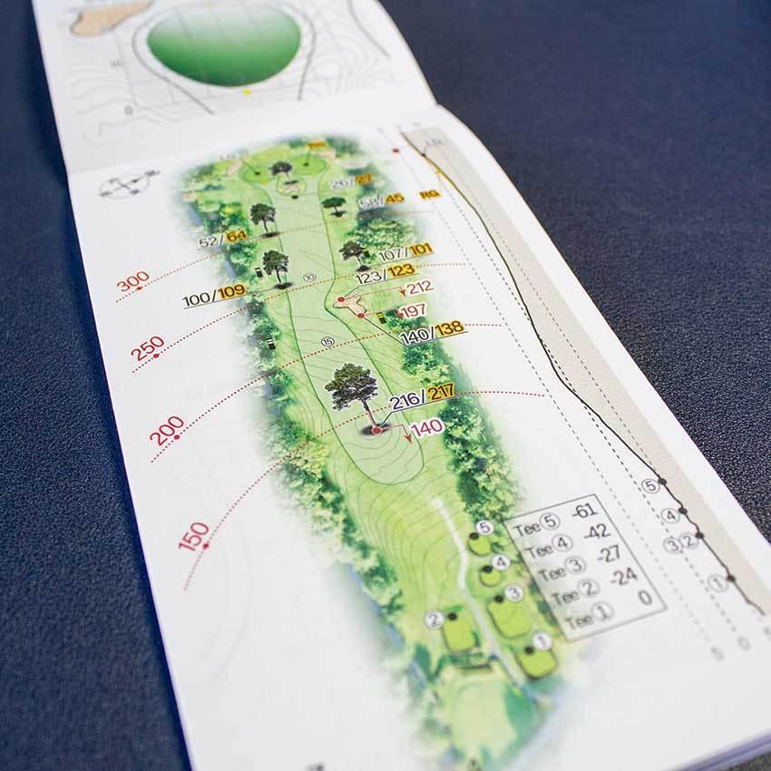 【送料込み】ヤーデージブック　八戸カントリークラブ（青森）2021モデル｜golfnavi｜04