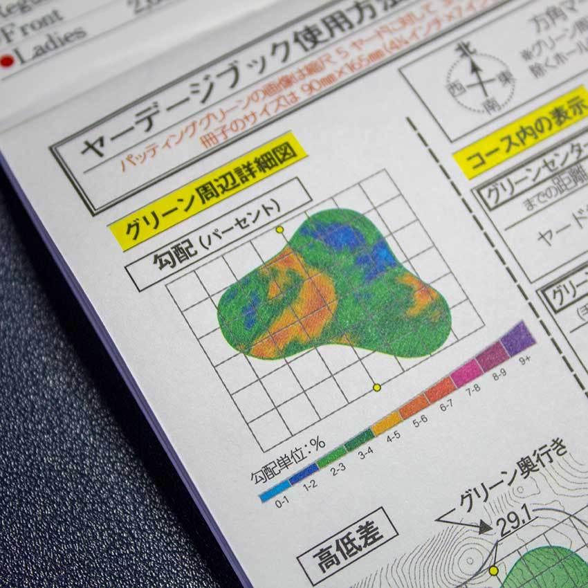 送料込み】ヤーデージブック 南部富士カントリークラブ（岩手