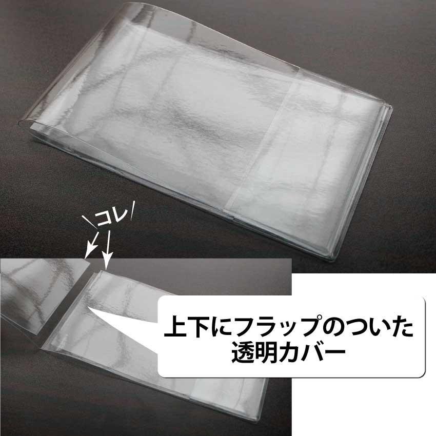 送料込み】ヤーデージブックカバー2個セット【色：クリア】ポイント
